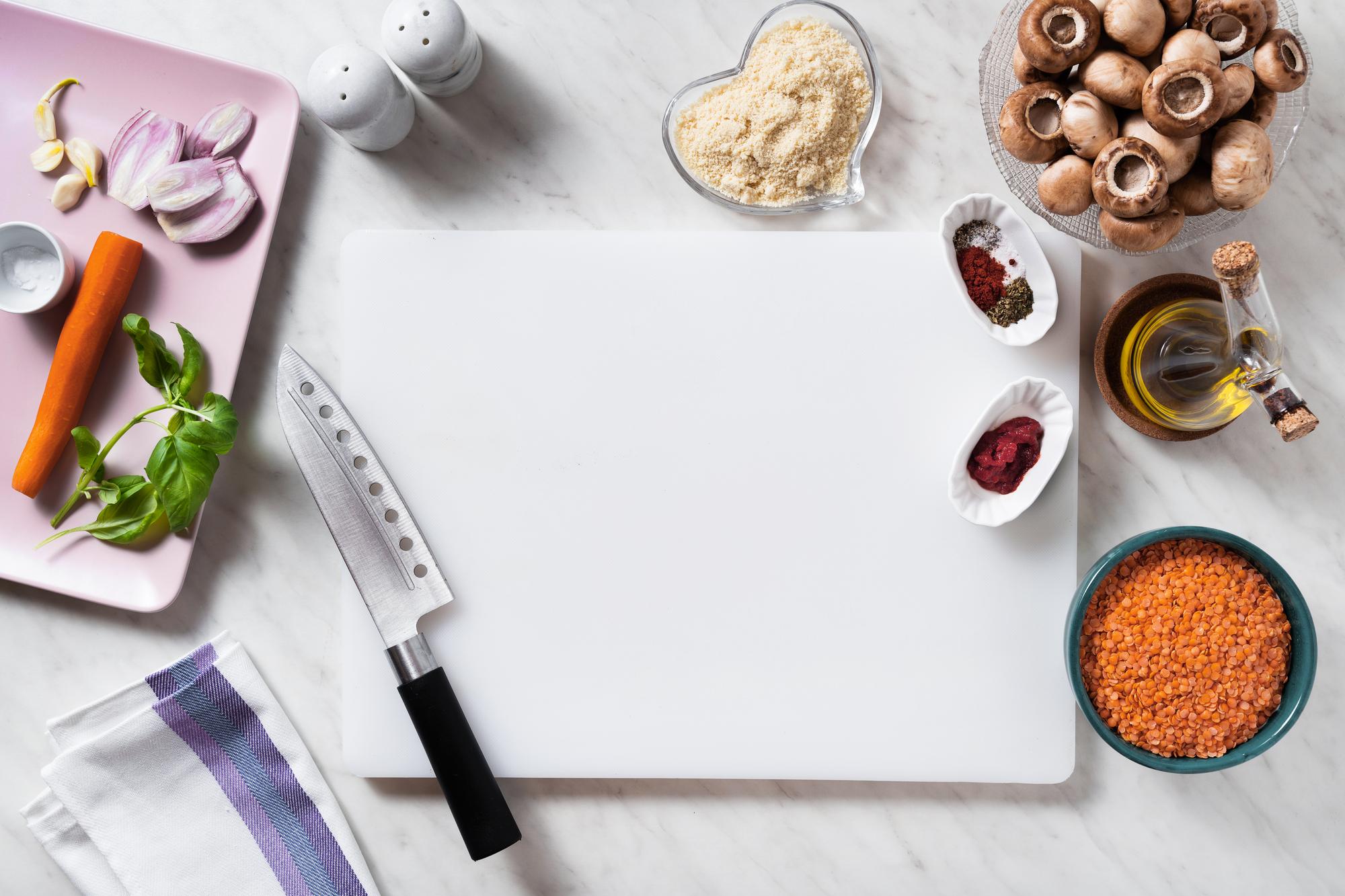 Composizione ingredienti e ricetta
